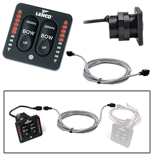 Lenco Marine Lenco Flybridge Kit f/ LED Indicator Key Pad f/All-In-One Integrated Tactile Switch - 20’ - 11841-002