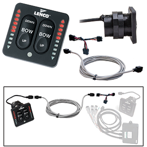 Lenco Flybridge Kit f/LED Indicator Key Pad f/Two-Piece Tactile Switch - 20'