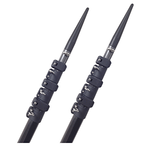 Lees Tackle Lee’s 20’ Telescopic Carbon Fiber Poles Sleeved f/TACO Grand Slam Bases - TC3920-9002