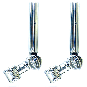 Tigress Adjustable T-Top Clamp-On Outrigger Holder - 1-5/16" IPS - 1-1/8" Poles - Pair - 88965