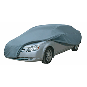 Dallas Manufacturing Co. Car Cover - Large - Model B Fits Car Length Up To 14’3" to 16’8" - CC1000B