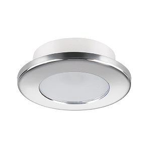 Quick Ted C Downlight - Warm White - Stainless Steel - Round Bezel - 2W - IP66