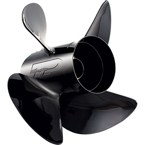 Turning Point Propellers Turning Point Hustler® Right Hand Aluminum Propeller -LE1/LE2-1413-4 - 14" x 13" - 4-Blade - 21431330