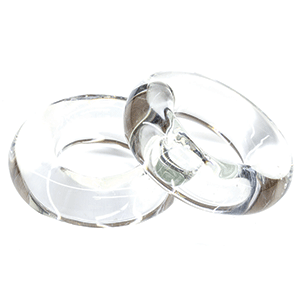Tigress Glass Outrigger Rings - Pair - 88650