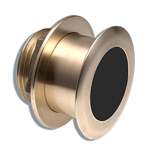 Raymarine B175L Bronze Low Profile Thru Hull 20 degree Tilted Element Transducer - 1kW - A80048