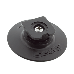 Scotty 442 Cup Holder Button w/3" Stick-On Accessory Mount