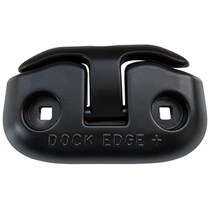 Dock Edge Flip-Up Dock Cleat - 6^ - Black