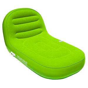 AIRHEAD Watersports AIRHEAD SunComfort Cool Suede Chaise Lounge - Lime - AHSC-007