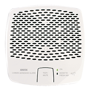 Fireboy-Xintex Xintex Carbon Monoxide Alarm - Battery Operated - White - CMD5-MB-R