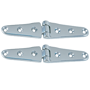 Perko-8inch-Chrome-Plated-Bronze-Strap-Hinges---0120DP3CHR 0120DP3CHR