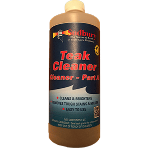 Sudbury Teak Cleaner Part A  Quart - 861Q