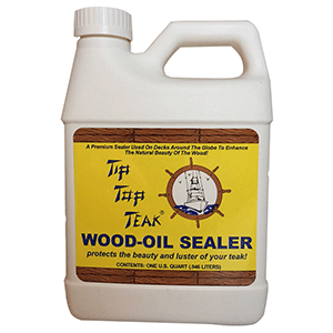 Tip Top Teak Wood Oil Sealer - Quart - TS 1001