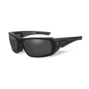 Wiley X Enzo Sunglasses - Smoke Grey Lens - Matte Black Frame - Black Ops - CCENZ01