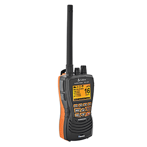 Cobra Electronics Cobra MR HH600B Floating GPS VHF Radio w/Bluetooth - Black - MR HH600 FLT GPS BT