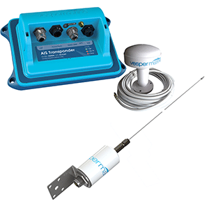 Vesper XB-6000 High Performance AIS Transponder Package w/AIS Only Antenna - XB-6000-VA162