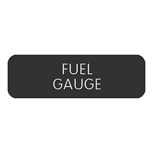 Blue Sea Systems Blue Sea Large Format Label - "Fuel Gauge" - 8063-0561
