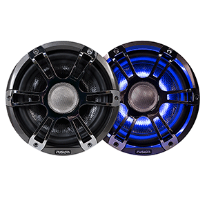 Fusion FUSION FL88SPC Signature Series Speakers 8.8" Sport Grill - (Pair) Chrome - 010-01827-00