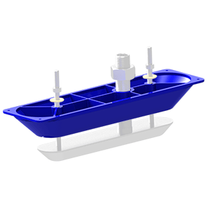 Navico StructureScan 3D Thru-Hull Transducer Fairing Block Only - 000-13581-001