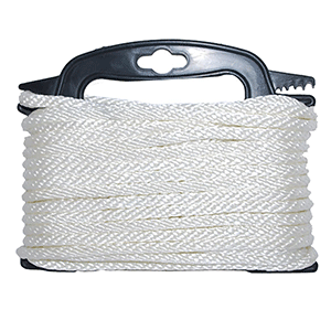 Attwood Braided Nylon Rope - 3/16^ x 100' - White