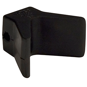 C.E. Smith Bow Y-Stop - 2" x 2" - Black Natural Rubber - 29552
