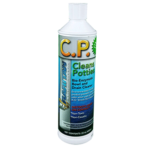 Raritan C.P. Cleans Potties Bio-Enzymatic Bowl Cleaner - 22oz Bottle - 1PCP22