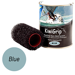 KiwiGrip 1 Liter Can - Blue w/4" Roller - KG-101-41R
