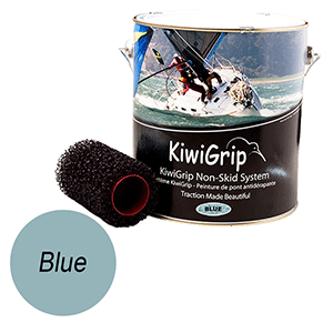 KiwiGrip 4 Liter Can - Blue w/4" Roller - KG-101-44R