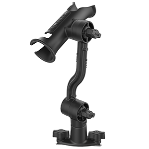 RAM Mounting Systems RAM Mount RAM Tube Jr.™ Rod Holder with Spline Post, Extension Arm and Track Base - RAP-390-PA-421