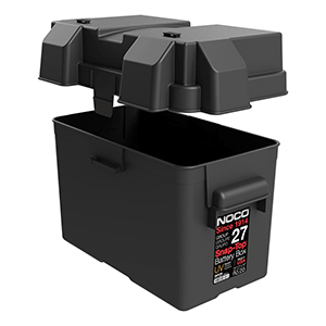 NOCO Group 27 Snap-Top Battery Box - Black - HM327BK