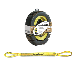 CargoBuckle Reel-Smart Tow Strap w/Reel Smart Storage Case - 20' - F100014