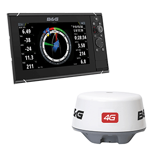 B&G B&G Zeus3 9" Multifunction Display & 4G Radar Bundle - 000-13803-001