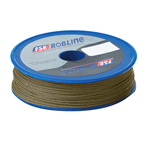 Robline Waxed Tackle Yarn Whipping Twine - Gold - 0.8mm x 80M - TY-08BRNSP