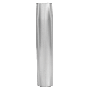 TACO Aluminum Ribbed Table Pedestal - 2-3/8