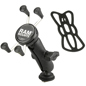 RAM Mounting Systems Ram Mount X-Grip® Phone Mount w/Track Ball™Base - RAP-HOL-UN7B-354-TRA1U