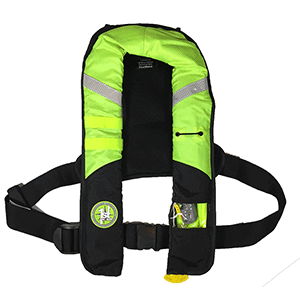 First Watch 38 Gram Pro Inflatable PFD - Automatic - Hi-Vis - FW-38PROA-HV
