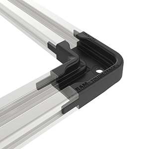 RAM Mounting Systems Ram Mount 90 Degree Connector for Top-Loading Aluminum Tough-Track™ - RAP-TRACK-EXA-CC90U