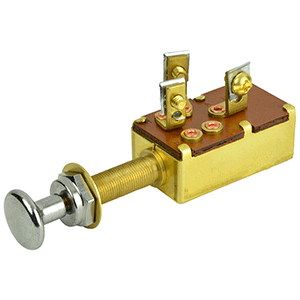 BEP MARINE BEP 3-Position SPDT Push-Pull Switch - Off/ON1/ON2 - 1001304