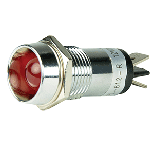 BEP LED Pilot Indicator Light - 12V - Red
