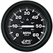 Faria Euro Black 4" Speedometer 60MPH -GPS