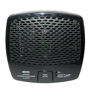 Fireboy-Xintex Xintex Carbon Monoxide Alarm - Battery Operated - Black - CMD5-MB-BR