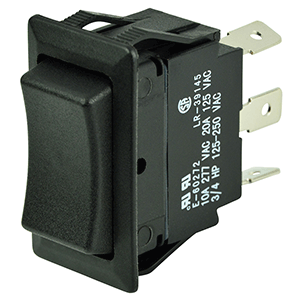 BEP MARINE BEP SPDT Rocker Switch - 12V/24V - ON/OFF/ON - 1001710