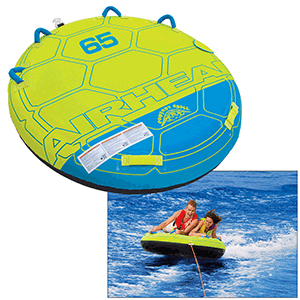 AIRHEAD Watersports AIRHEAD Comfort Shell Deck Water Tube - 2-Rider - AHCS-65