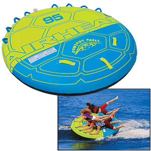 AIRHEAD Watersports AIRHEAD Comfort Shell Deck Water Tube - 4-Rider - AHCS-95