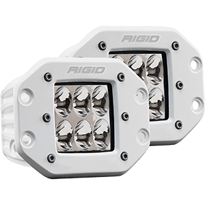Rigid Industries RIGID Industries D-Series PRO Specter-Driving LED - Flush Mount - Pair - White - 712313