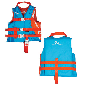 Stearns Child Antimicrobial Nylon Life Vest - 30-50lbs - Wave - 2000029257