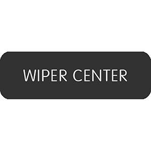 Blue Sea Systems Blue Sea Large Format Label - "Wiper Center" - 8063-0472