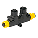 ANCOR NMEA 2000 TWO WAY TEE CONNECTOR Part Number: 270103