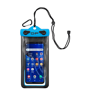 Dry Pak Smartphone, GPS, MP3 Case - 4" x 7" - Electric Blue - DP-47EB