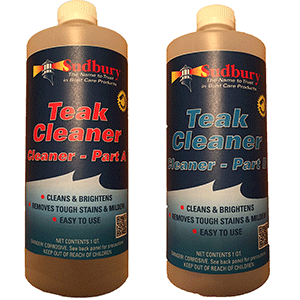 Sudbury Teak Cleaner Kit - 1-Quart Each of Part A & Part B - 861Q-862QKIT