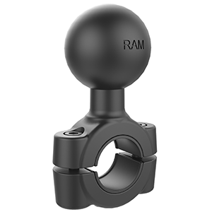 RAM Mounting Systems RAM Mount Torque™ 3/4" - 1" Diameter Handlebar/Rail Base with C Size 1.5" Ball - RAM-408-75-1U